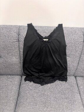 Black Rosemunde Tank Top